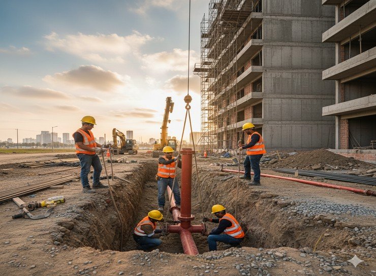 Instalaciones de Agua Contra Incendio – Nuevo Nogales – Etapa 02