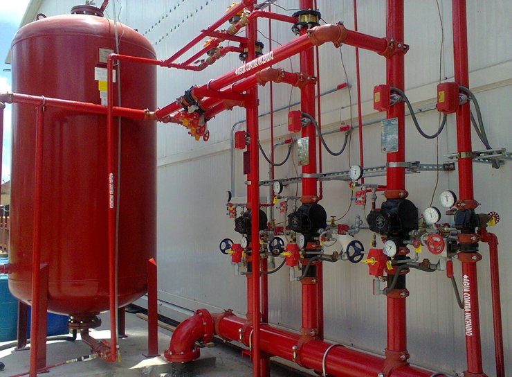 Instalaciones de Agua Contra Incendio – Alameda Central – Etapa 01